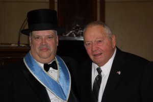 Worshipful Master and his Father